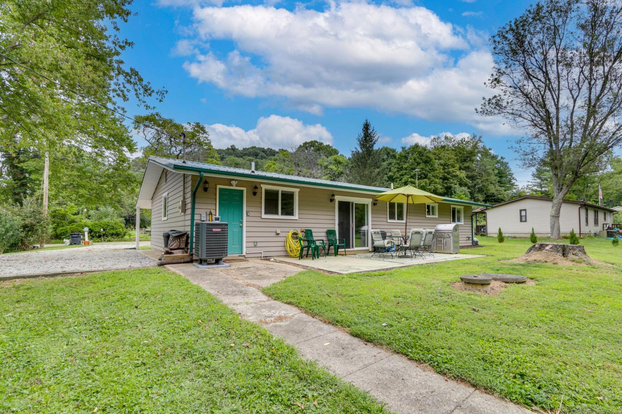 Cottage With Yard And Grill About 21 Mi To Hocking Hills! Nelsonville Exterior foto
